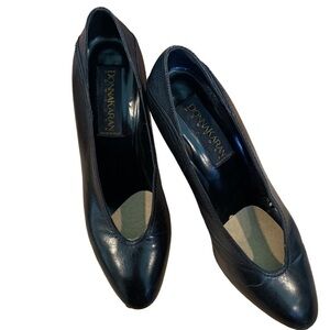 Donna Karen New York made in Italy black heels